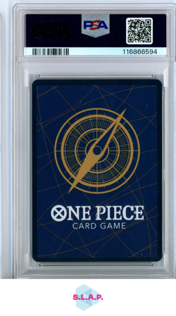 SHANKS ONE PIECE OP09-004 2024 EMPERORS IN THE NEW WORLD SR ALT ART JAP PSA 10 - Image 2