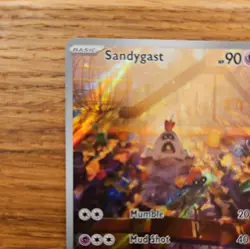 Pokemon TCG Sandygast Holo Illustration Rare Card Paldea Evolved 214/193 - Image 2