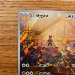 Pokemon TCG Sandygast Holo Illustration Rare Card Paldea Evolved 214/193 - Image 3