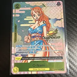 O-Nami (CS 25-26 Event Pack) OP06-101 One Piece Promotion Cards Foil - Image 1