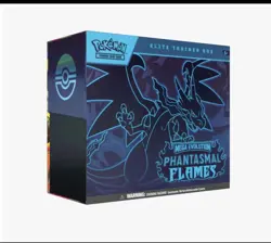 Phantasmal Flames ETB Sealed CHANCE TO PULL CHARIZARDS. Pokemon Cards. - Image 1