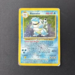 Pokemon Card Base Set Holo Blastoise 2/102 WOTC - Image 1