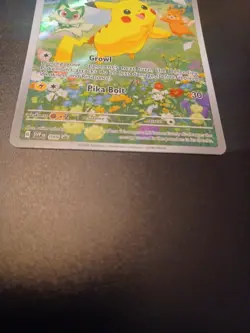 Pokemon TCG SVP088 Pikachu Black Star Promo Full Art Holo Card - Near Mint - Image 2