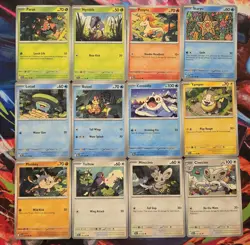 12 Ayako Ozaki Pokemon Cards – English TCG – Artist Lot – NM – Aesthetic Nature - Image 1