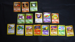 Pokemon Cards Vintage Japanese Job Lot x16 Base Set, Rocket, VS, e-card series - Image 1
