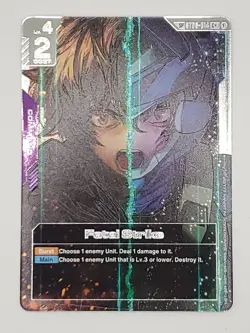 Fatal Strike SP ST05-014 C+ Gundam Card Game NM English - Image 1