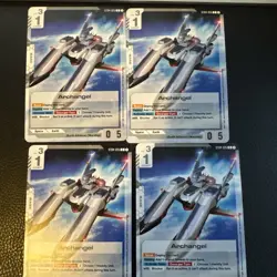 4 x Gundam Card Game Archangel ST04-015 C - Image 1