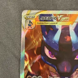 Lucario VSTAR SWSH291 SWSH: Sword & Shield Promo Cards Holo NM - Image 2