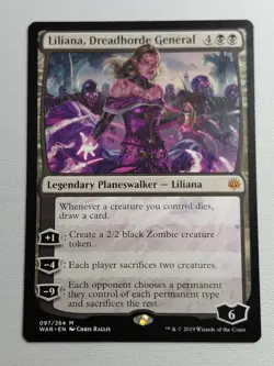 Liliana, Dreadhorde General War of the Spark Regular - Image 1