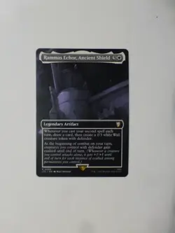 MtG Lord of the Rings Rammas Echor Ancient Shield NM BORDERLES $0.75 F VCT124105 - Image 1