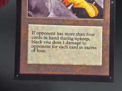 Black Vise - Collector's Edition CE Beta Reprint NM/Mint *CCGHouse* - Image 4