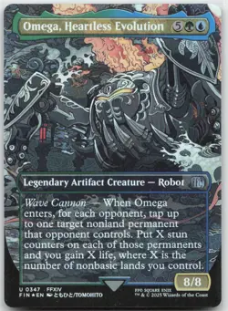 MTG: Omega, Heartless Evolution (Borderless) FINAL FANTASY 347 : Holo - Image 1