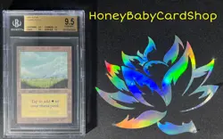 MTG Limited Edition Alpha 1993 Plains (B) BGS 9.5Q (TRUE QUAD) GEM MINT 93/94 - Image 4