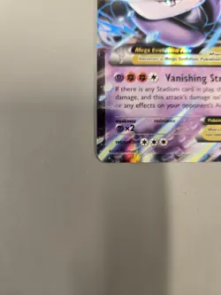 M Mewtwo EX 63/162 Mega Ultra Rare - XY Break Through - Pokemon TCG Card NM - Image 2
