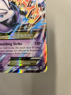 M Mewtwo EX 63/162 Mega Ultra Rare - XY Break Through - Pokemon TCG Card NM - Image 5