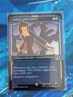 MTG Sarah Jane Smith SHOWCASE FOIL - NM - Doctor Who - Image 1