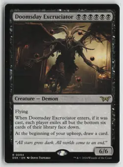 Doomsday Excruciator LP 94 Duskmourn: House of Horror Magic: The Gathering - Image 1