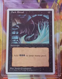 Dark Ritual MTG Core Set 4th Edition Regular - Image 1