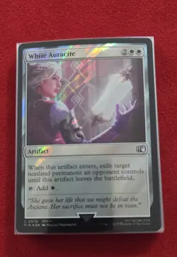 White Auracite (Surge Foil) Final Fantasy Foil - Image 1