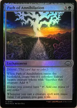 Path of Annihilation Foil U Modern Horizons 3 165 NM - Image 1