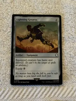 MTG: Fallout #U0233 Lightning Greaves Near Mint Unplayed - Image 1