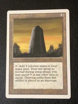 Basalt Monolith X1 Revised NM Condition See Front/back Pics MTG - Image 1