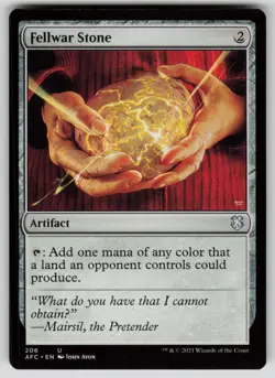 Fellwar Stone Normal U Commander: Adventures in the Forgotten Realms 206 NM - Image 1