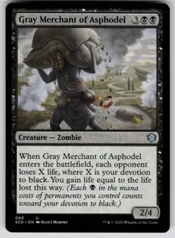 Gray Merchant of Asphodel Normal U Starter Commander Decks 80 NM - Image 1