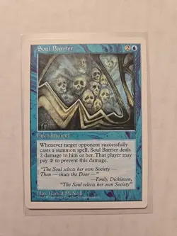 Soul Barrier - Fifth Edition - LP - Common - Enchantment - MTG - Image 1