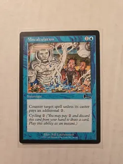 Miscalculation - Urza's Legacy - LP - Common - Instant - Image 1