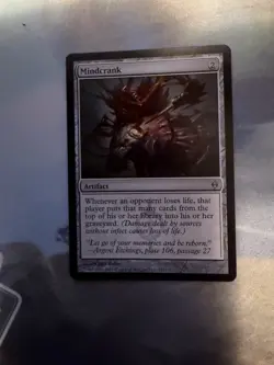 MTG Mindcrank New Phyrexia Magic the Gathering - Image 3
