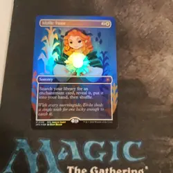 Idyllic Tutor (Borderless foil)M 0129 Lorwyn Eclipsed Special Guests Mythic NM - Image 1