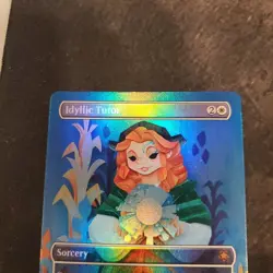 Idyllic Tutor (Borderless foil)M 0129 Lorwyn Eclipsed Special Guests Mythic NM - Image 2