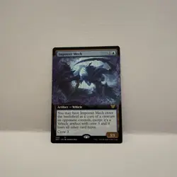 MTG Imposter Mech Ext Art, Commander: Kamigawa: Neon Dynasty, Regular Rare NM - Image 1