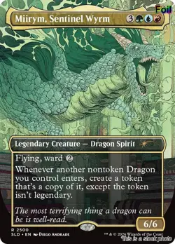 EN - Foil - Miirym, Sentinel Wyrm - 2500 - SLD - NM - Image 1