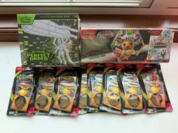 Pokemon Prismatic Evolutions Surprise Box & PO ETB & 8 PO Booster Packs SEALED! - Image 1
