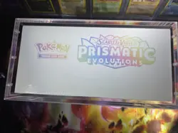 Pokemon Prismatic Evolutions Pokemon Center ETB Sealed w/Acrylic Case - Image 3