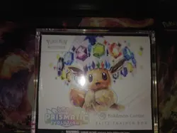 Pokemon Prismatic Evolutions Pokemon Center ETB Sealed w/Acrylic Case - Image 4