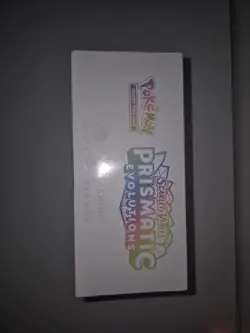 Prismatic Evolutions Pokemon Center ETB Sealed - Small Tear [See Last Image] - Image 5