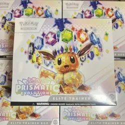Pokemon TCG Scarlet & Violet Prismatic Evolutions Elite Trainer Box ETB Sealed - Image 1