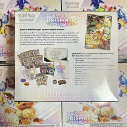 Pokemon TCG Scarlet & Violet Prismatic Evolutions Elite Trainer Box ETB Sealed - Image 2