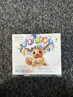 Prismatic Evolutions Pokemon Center Elite Trainer Box ETB With Plastic Case ✅ - Image 2