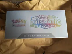 Pokemon Scarlet & Violet Prismatic Evolutions Elite Trainer Box ETB Sealed - Image 2