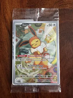 Pokemon TCG Eevee 173 Promo Card Prismatic Evolutions ETB - Image 1
