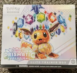 Pokemon TCG Prismatic Evolutions Elite Trainer Box ETB Sealed - Image 1
