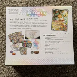 Pokemon TCG Prismatic Evolutions Elite Trainer Box ETB Sealed - Image 2