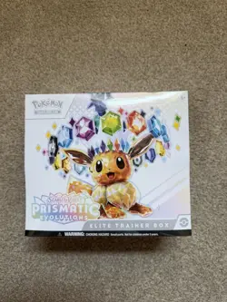 Pokemon TCG Prismatic Evolutions ETB Elite Trainer Box Sealed *see description* - Image 1
