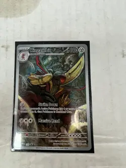Kingambit 130 Scarlet & Violet Promo Card Illustration Rare NrMt - Image 1