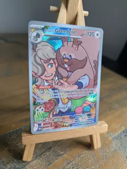 Pokemon Card Arven's Greedent 205/182 Destined Rivals - Image 3