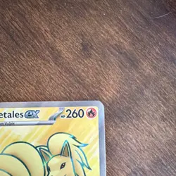 Pokemon Ninetales ex Ultra Rare Holo 186/165 Scarlet & Violet 151 260 HP - Image 4